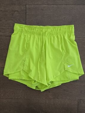 Nike Bright Lime Green Running Shorts